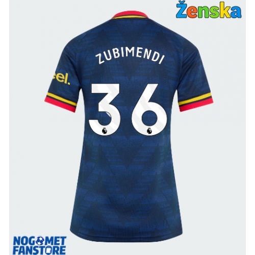 Arsenal Martin Zubimendi #36 Gostujuci Dres za Ženska 2026-27 Kratak Rukav